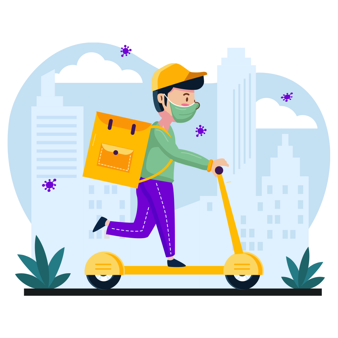 Courier delivery service